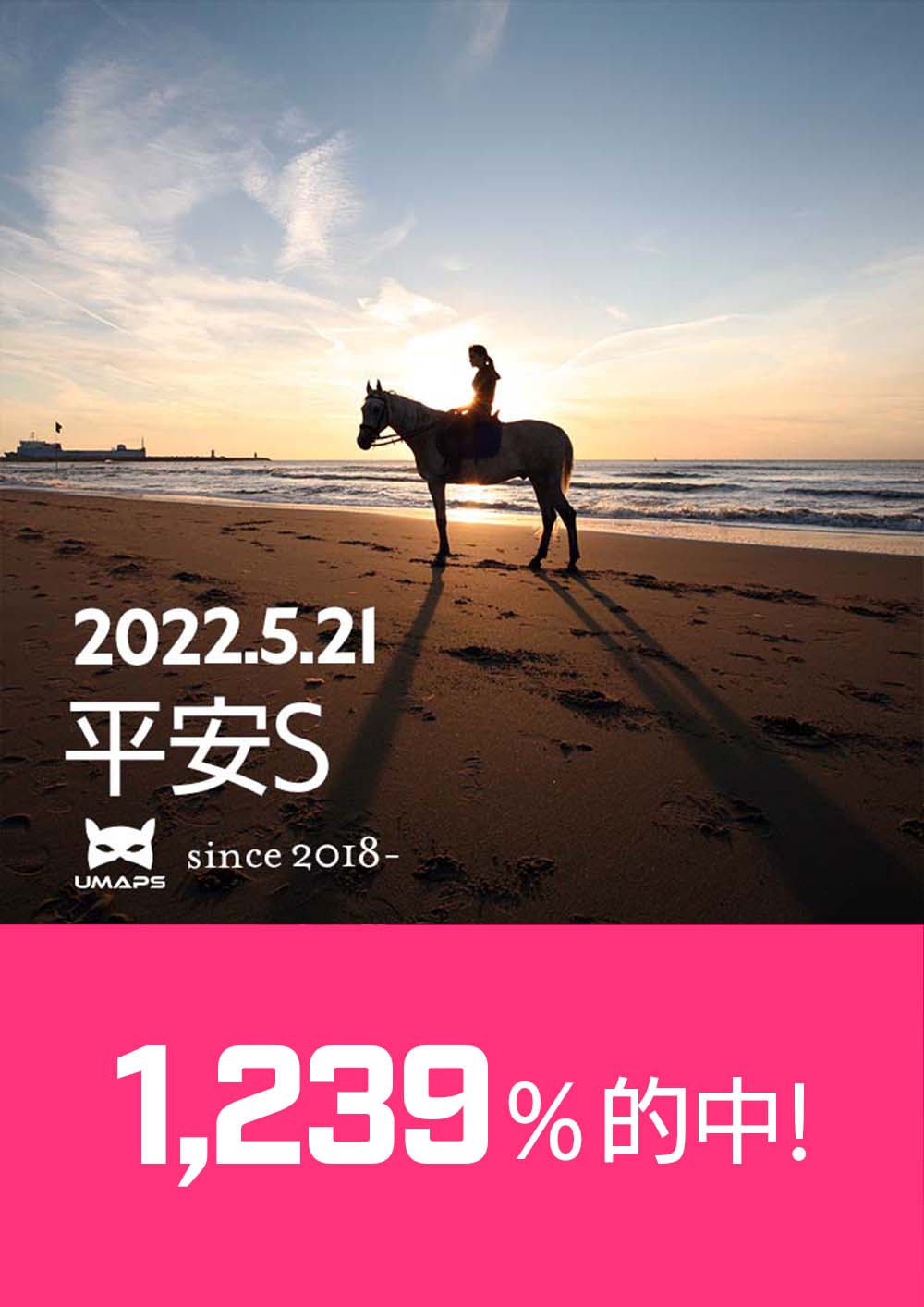 1,239%的中｜平安S（G3）2022年5月21日｜▲テーオーケインズ１着, ◎ケイアイパープル２着, ◯メイショウハリオ３着｜UMAPS重賞分析