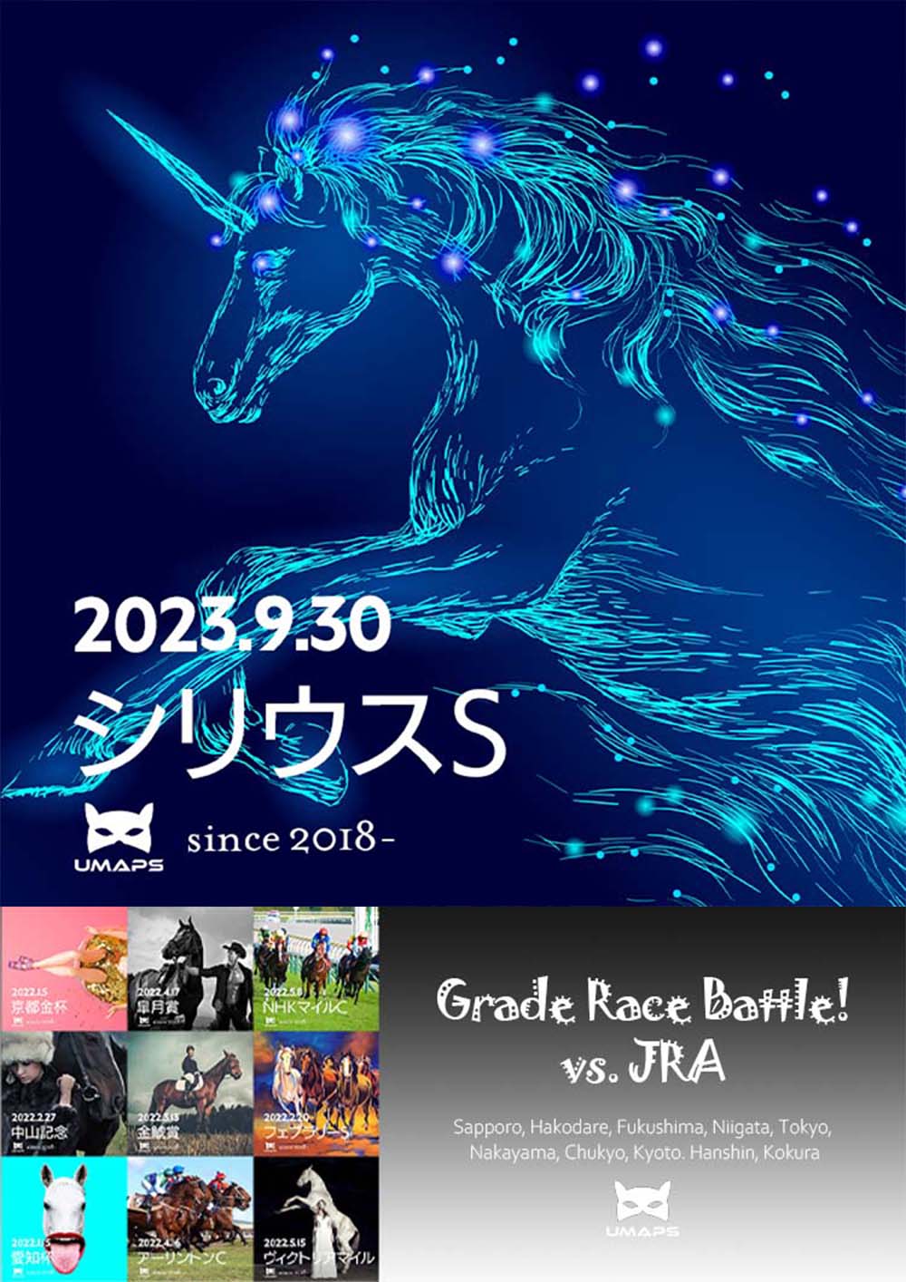 シリウスS（G3）2023年9月30日｜▲ハギノアレグリアス１着, アイコンテーラー２着, △ヴァンヤール３着｜UMAPS重賞分析