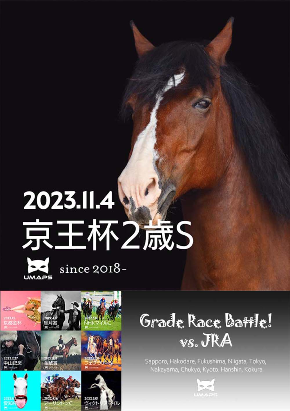 京王杯2歳S（G2）2023年11月4日｜◯コラソンビート１着, ロジリオン２着, オーキッドロマンス３着｜UMAPS重賞分析