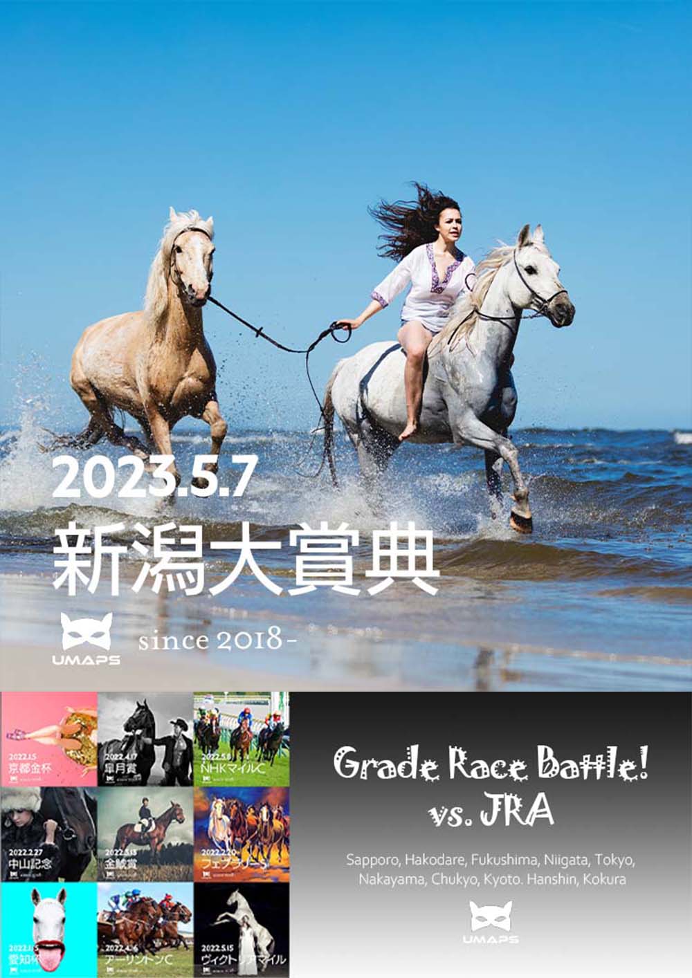 新潟大賞典（G3）2023年5月7日｜カラテ１着, セイウンハーデス２着, イクスプロージョン３着｜UMAPS重賞分析