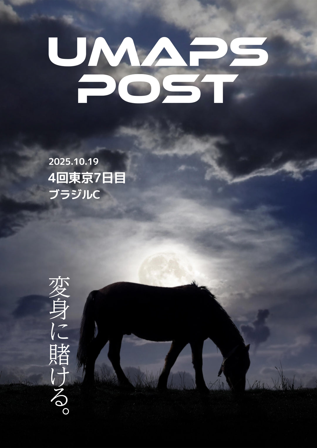 2025年10月19日 - 東京｜UMAPS POST〔PDF競馬新聞〕スピード指数出馬表