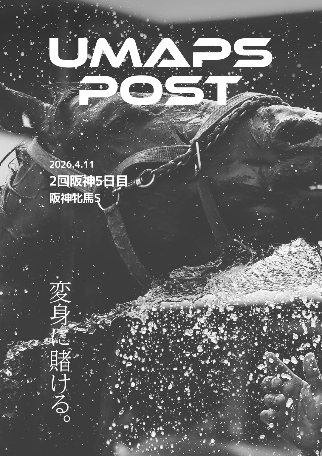 2026年4月11日 - 阪神｜UMAPS POST〔PDF競馬新聞〕スピード指数出馬表